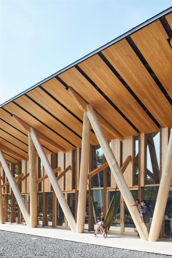 來自隈研吾設計概念的morinos