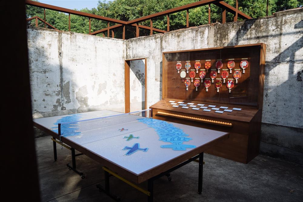 雲林虎尾建國眷村藝術新生!老物件互動聲響裝置、限時兵乓球俱樂部再現眷村情感 雲林虎尾建國眷村藝術新生!老物件互動聲響裝置、限時兵乓球俱樂部再現眷村情感