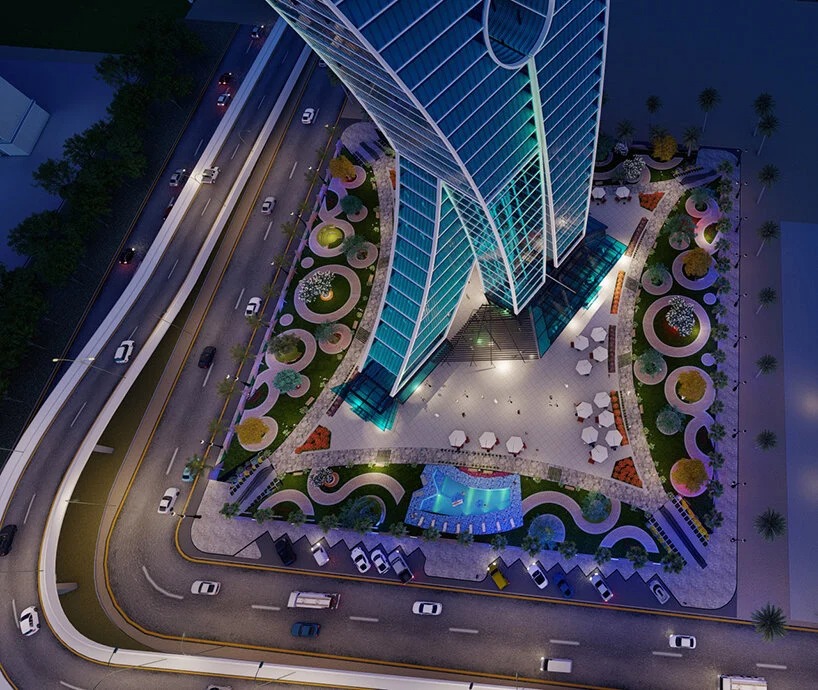 杜拜Clothespin Tower