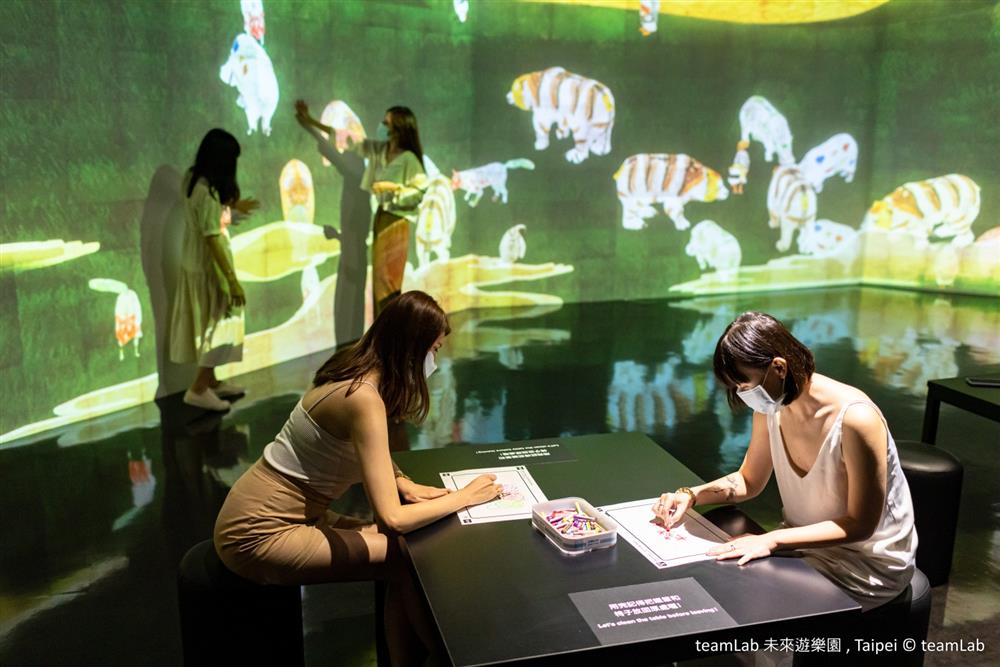 teamLab 2021台北開展彩繪動物_9_1