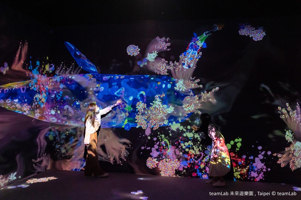 teamLab 2021台北開展塗鴉自然_11_1