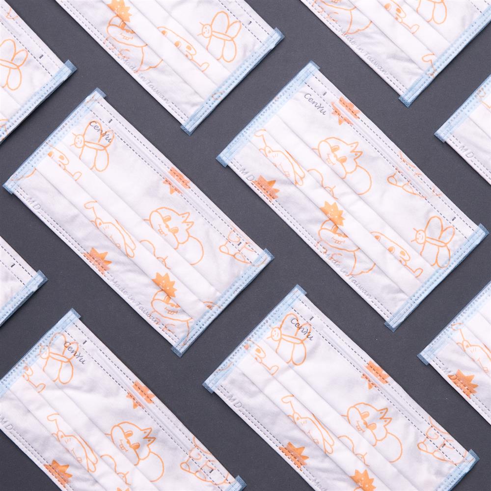 Pinkoi 限定款 noii noii病毒不罩訪 印花口罩30入盒NT$399_5