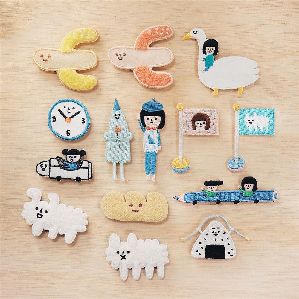 右手超人 全套刺繡別針NT$ 1,936（8折，原價NT$2,420）