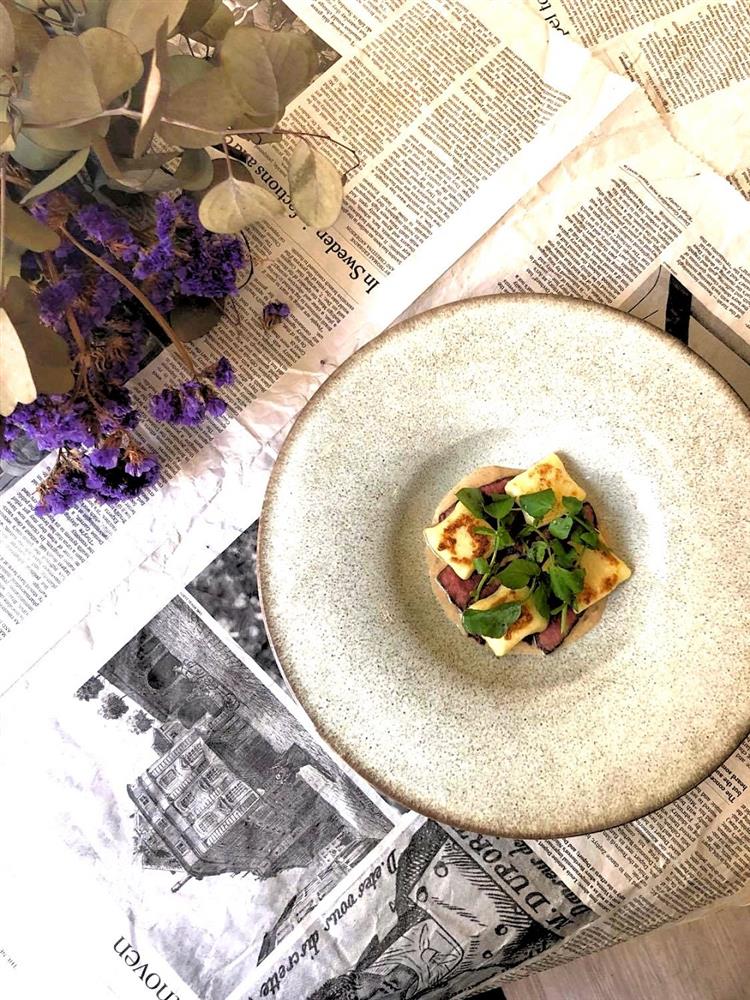 青田藝集瑞典月菜色圖(熱前菜北歐酸奶牛肉麵疙瘩2)