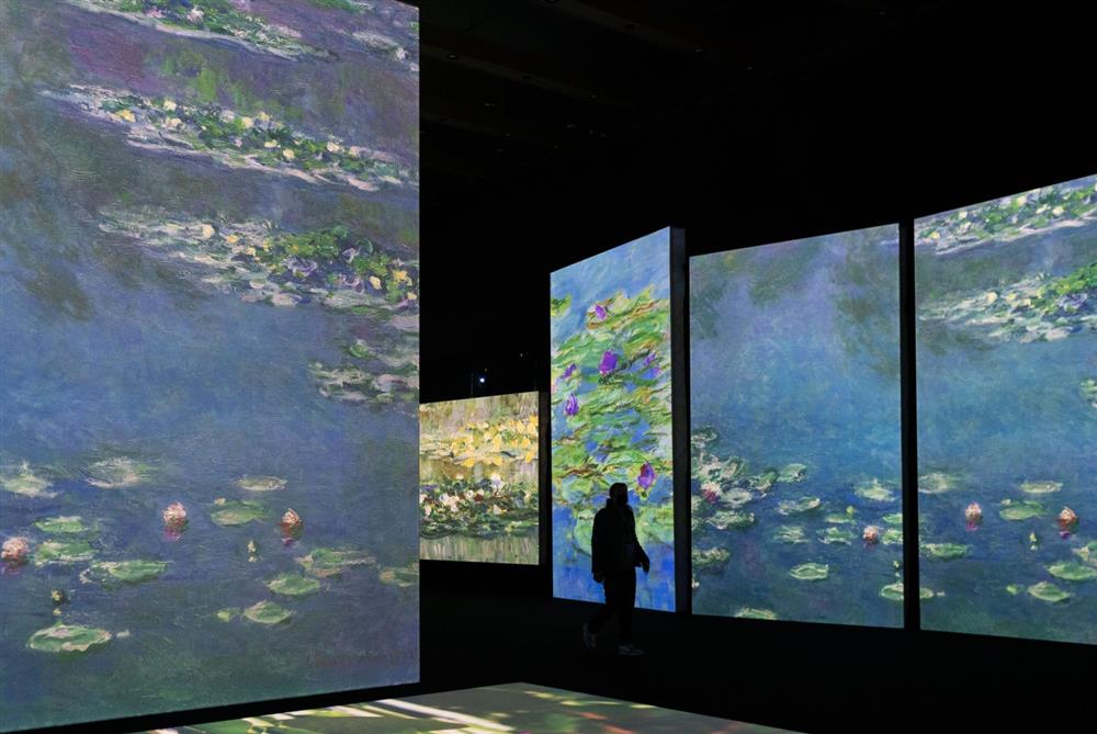 2022《印象莫內－光影體驗展》台北站_展場照片05_請標註為「KKLIVE」提供