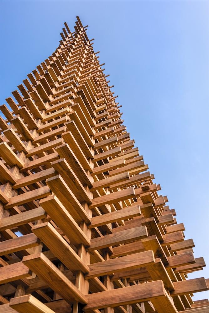 「魯班塔」宜蘭傳藝中心新地標！范承宗操刀以傳統工藝技法的數位演繹12