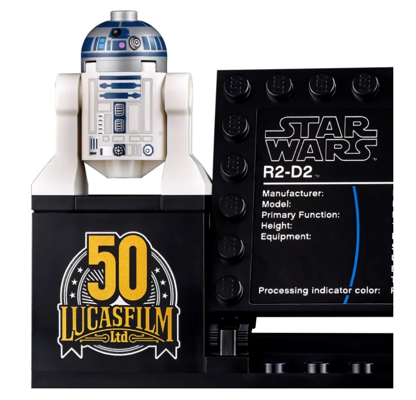 樂高LEGO全新升級《星際大戰》「R2-D2」模型！紀念盧卡斯影業50週年_09
