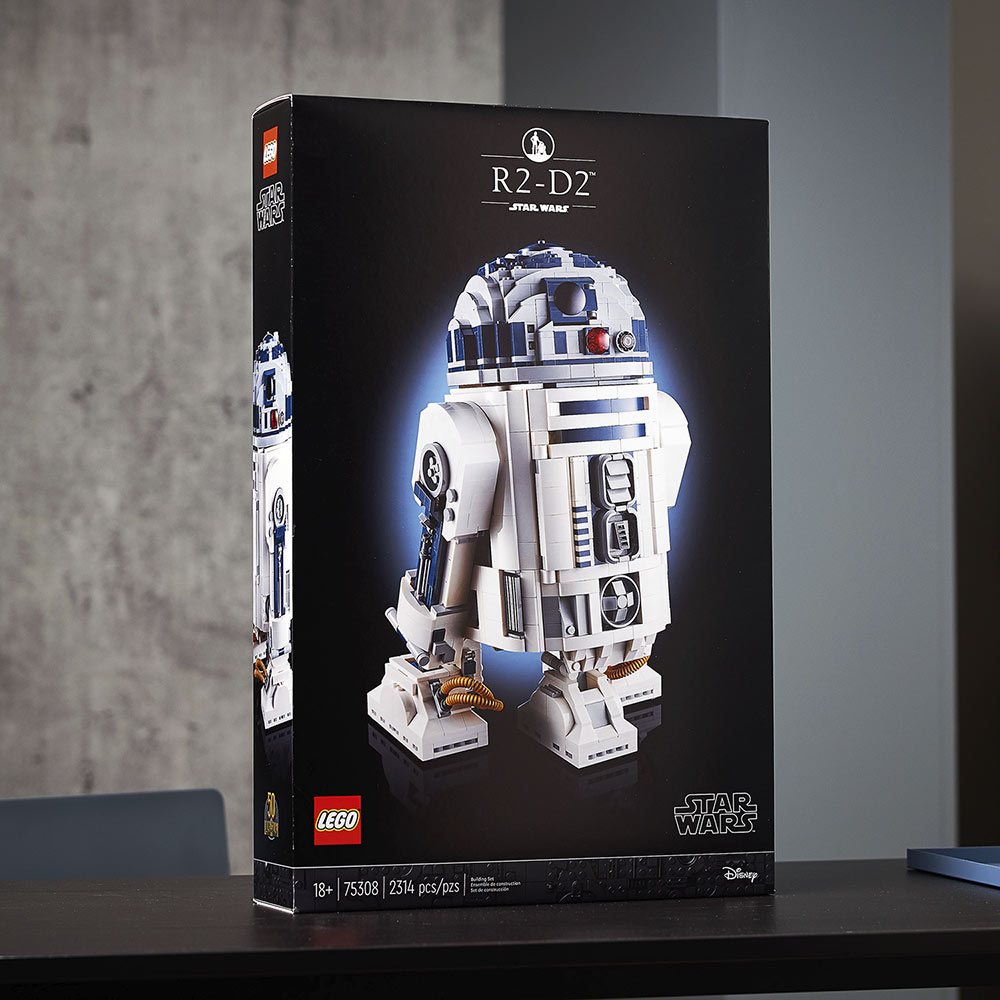 樂高LEGO全新升級《星際大戰》「R2-D2」模型！紀念盧卡斯影業50週年_02