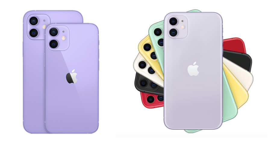 2021春季紫色iPhone 12和Apple Watch錶帶４