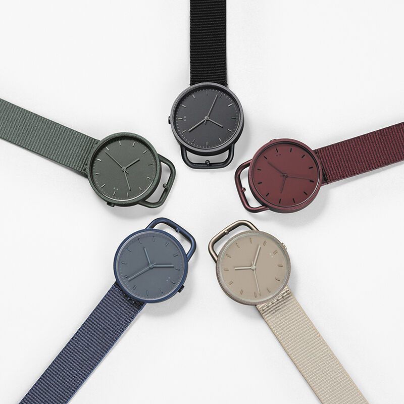 nendo「buckle COLORS」手錶03