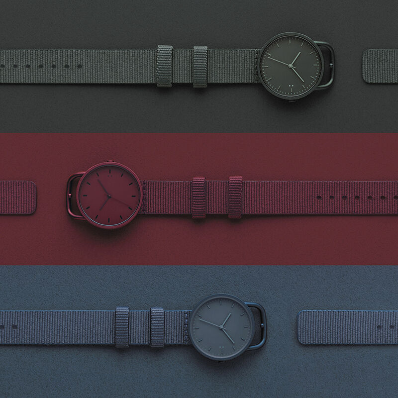 nendo「buckle COLORS」手錶01