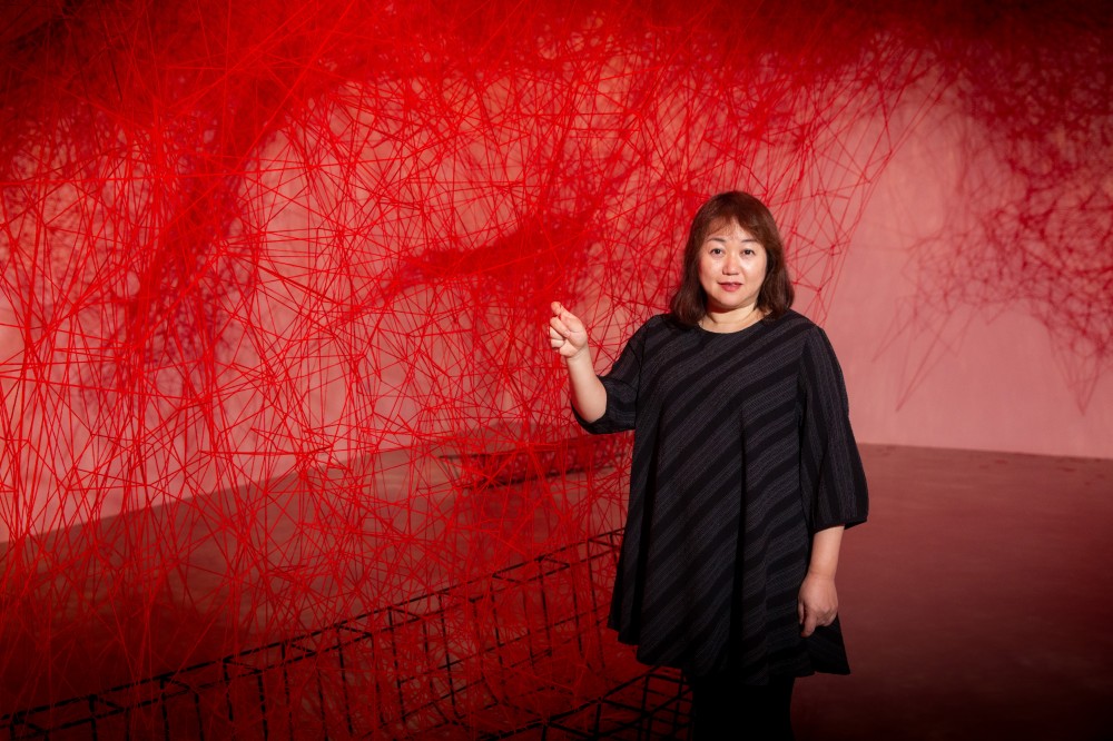 塩田千春專訪6(鹽田千春)