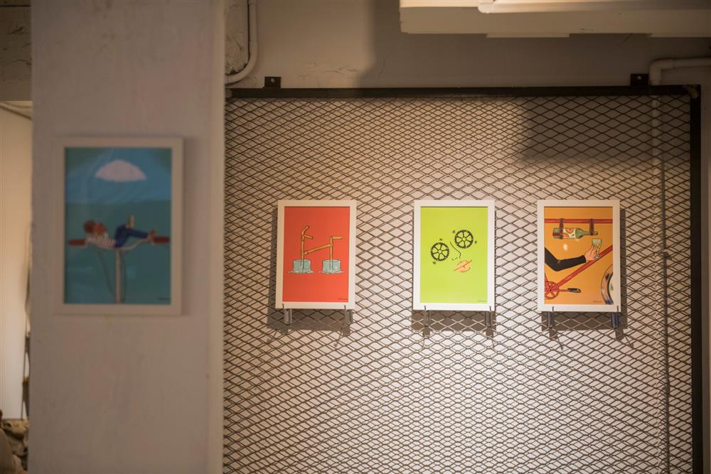 tokyobike Taiwan x 李佳蔓迷你畫展_02 tokyobike Taiwan x 李佳蔓迷你畫展_02