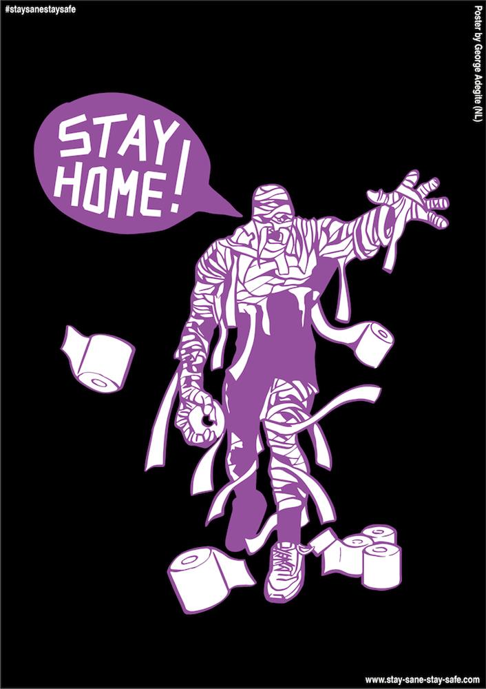 STAY SANE STAY SAFE12