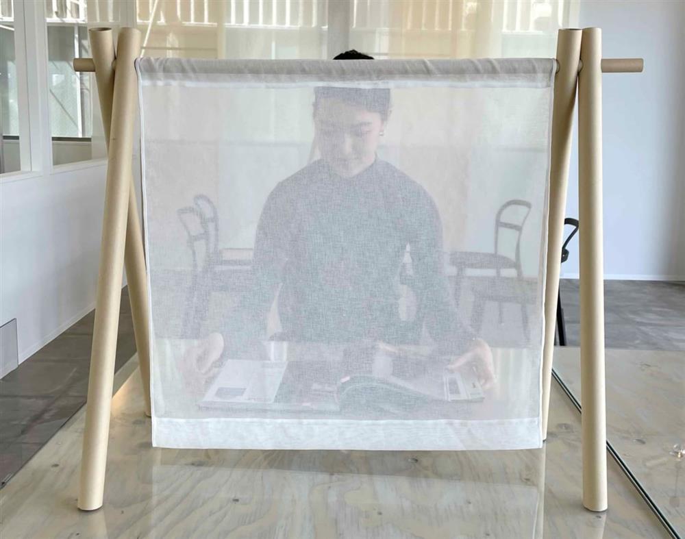 日本建築大師坂茂設計布料隔板01 日本建築大師坂茂設計布料隔板01