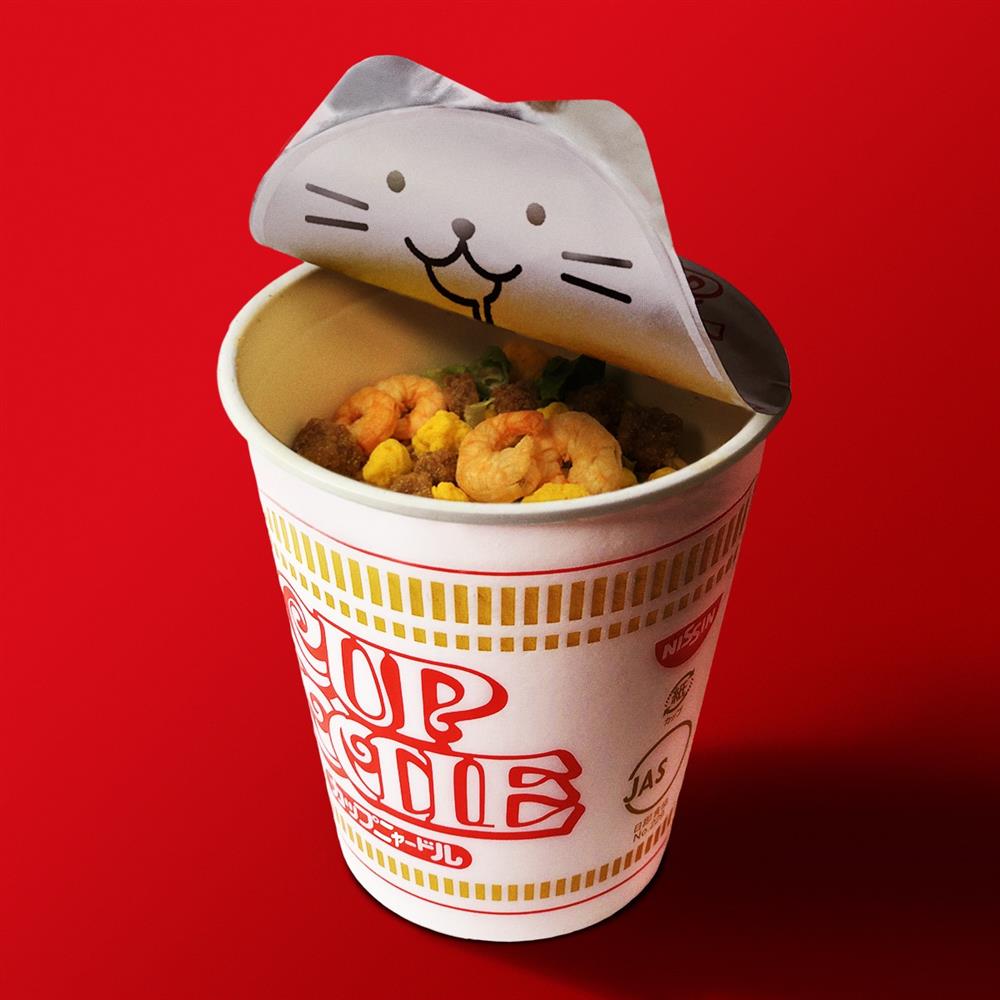 日清泡麵貓耳杯蓋設計06