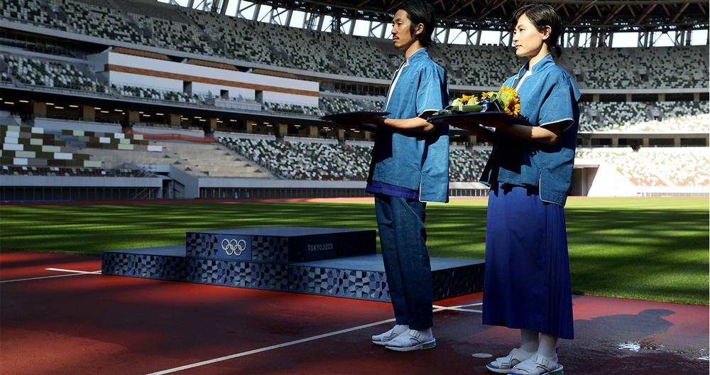 2020東京奧運頒獎儀式服裝設計2