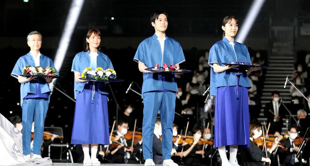 2020東京奧運頒獎儀式服裝設計1