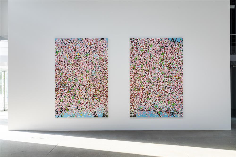達米恩赫斯特《櫻花盛放》巴黎開展 達米恩赫斯特《櫻花盛放》巴黎開展