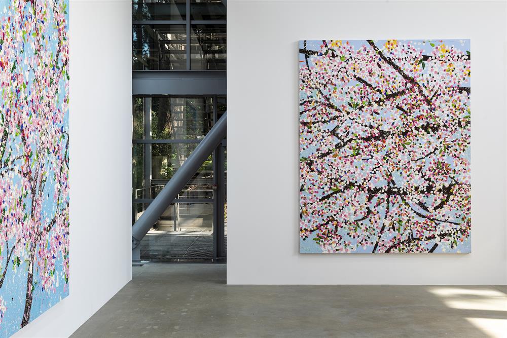 達米恩赫斯特《櫻花盛放》巴黎開展 達米恩赫斯特《櫻花盛放》巴黎開展