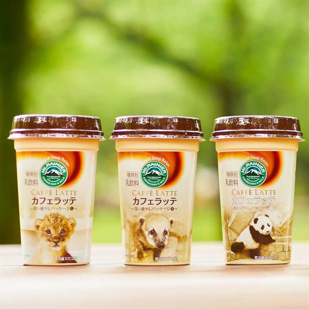 日本Mt.RAINIER讓動物園與水族館的可愛動物躍上咖啡杯身8_42