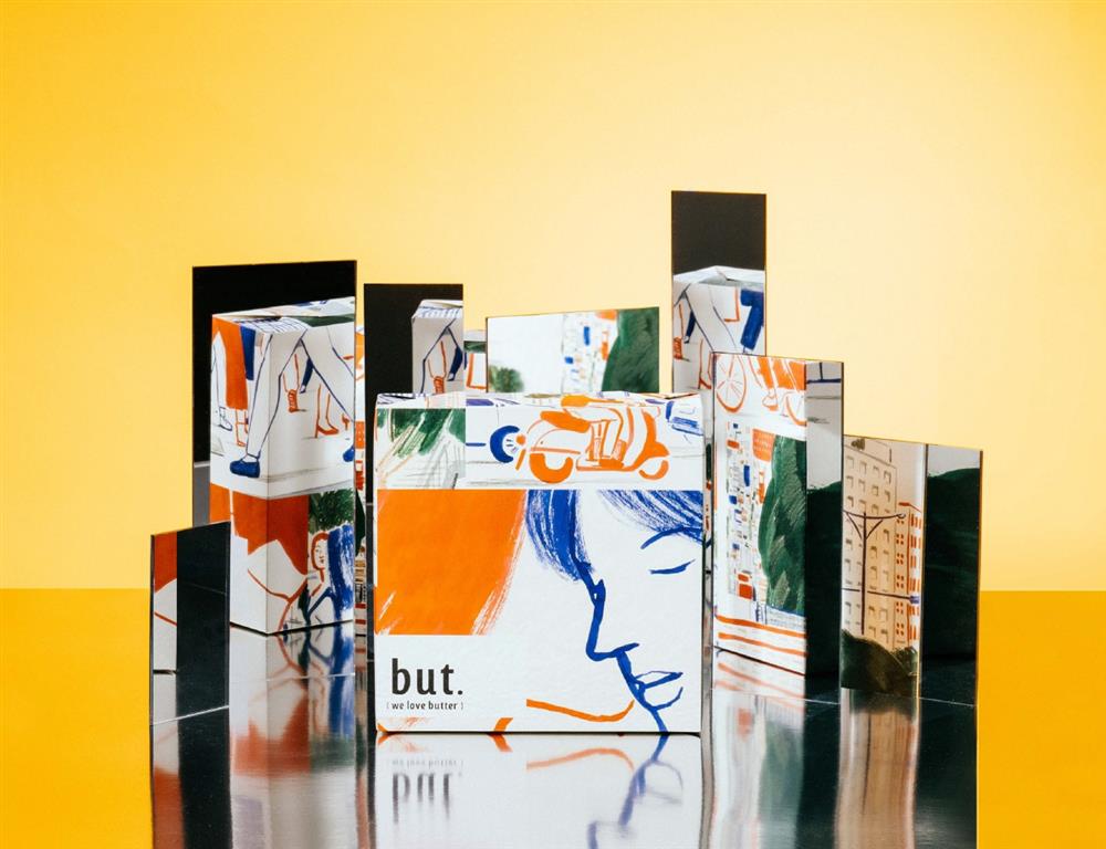 but. we love butter推5款限定包裝！張藝、火山販賣鋪等5位藝術家跨界聯名1KIM2