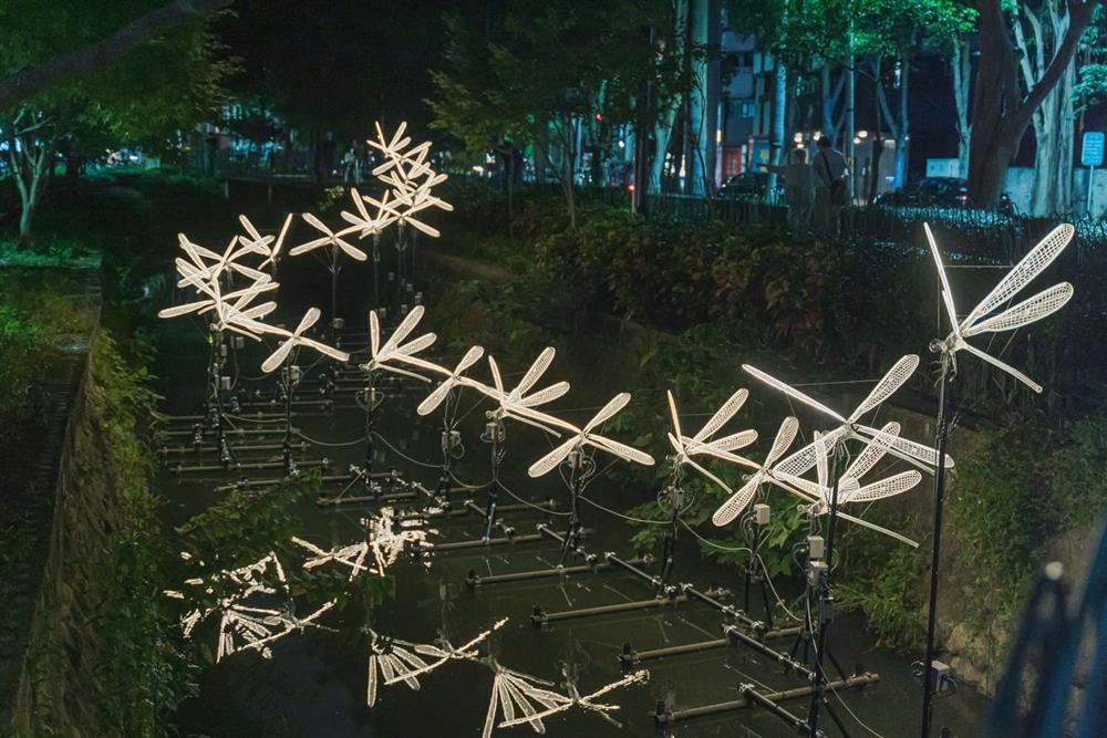 2021新竹光臨藝術節的隆恩圳燈區6-1500