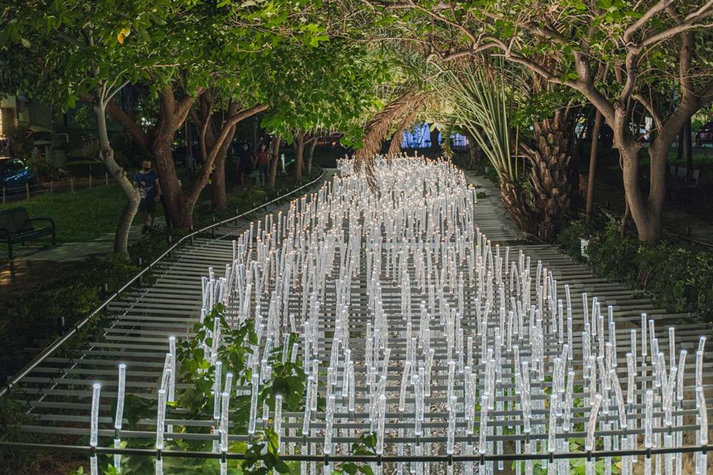 2021新竹光臨藝術節的隆恩圳燈區