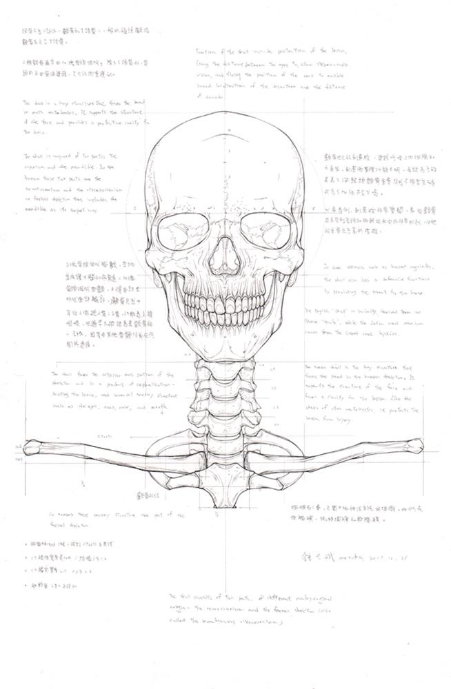鍾全斌《骨骼之書》