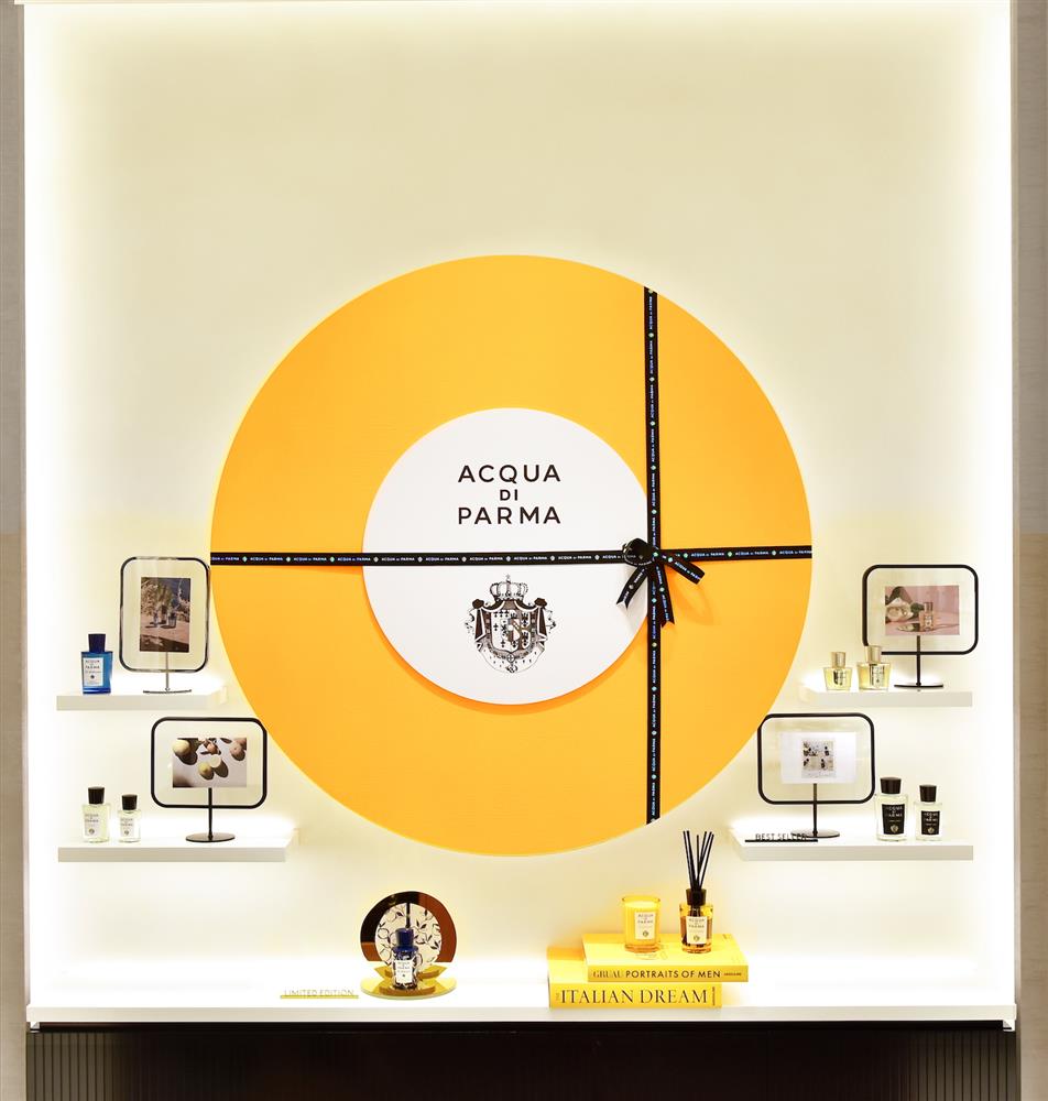 5. BEST SELLER WALL義大利Acqua di Parma進駐微風信義！百年奢華香氛給你最純正的義式體驗