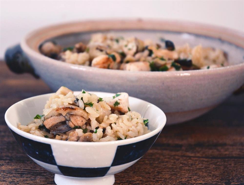 鹹檸檬鮭魚炊飯食譜 鹹檸檬鮭魚炊飯食譜