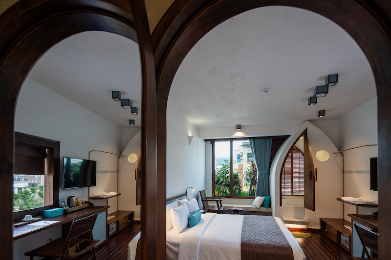 越南峴港Hotel le Bouton自然感旅宿