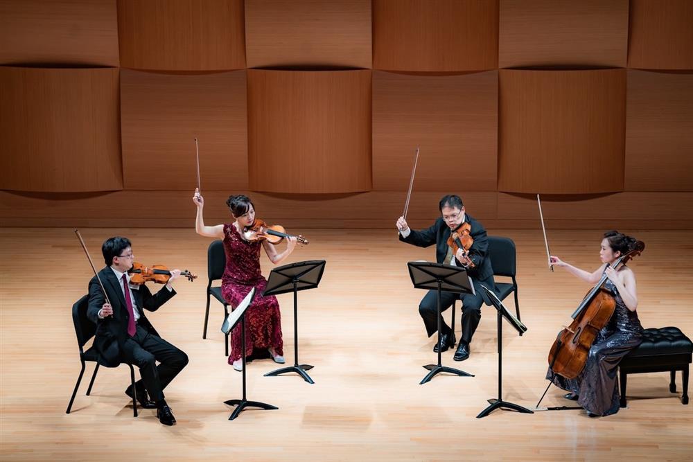 奇美音樂節「遇見莫札特」推出Infinite室內樂集音樂會，圖為Infinite首席四重奏。(1)