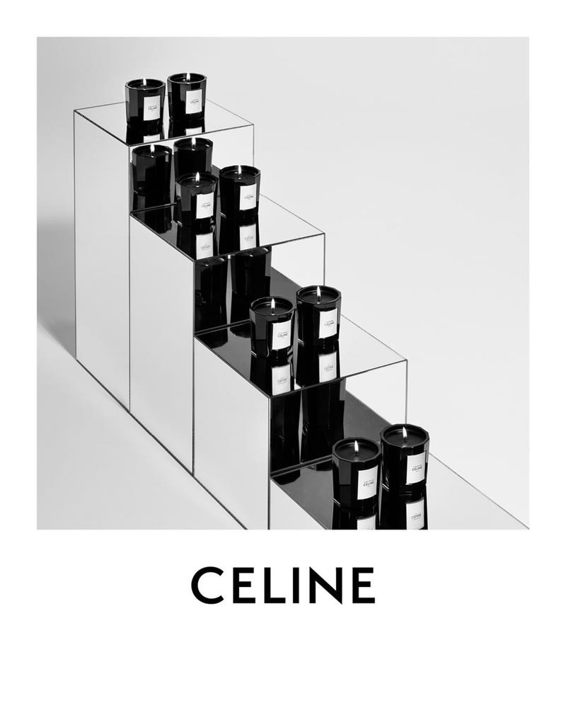 CELINE首款「高訂香氛蠟燭」系列登場！建築感線條、經典Triomphe Logo共構絕美瓶身