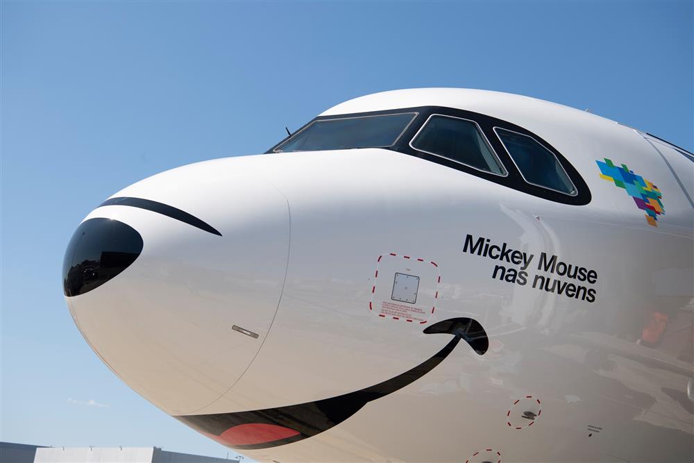 巴西航空推迪士尼米奇飛機ㄢ