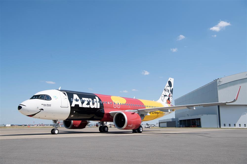 巴西航空推迪士尼米奇飛機2