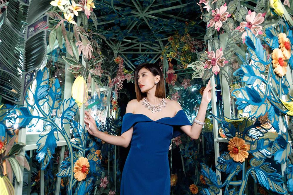 戲劇天后賈靜雯出席Tiffany 2021 Jean Schlumberger高級珠寶展 (7)