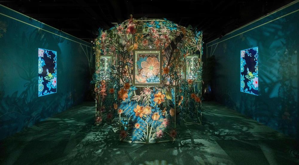 Tiffany 2021 Jean Schlumberger高級珠寶展 展覽空景照 (4)