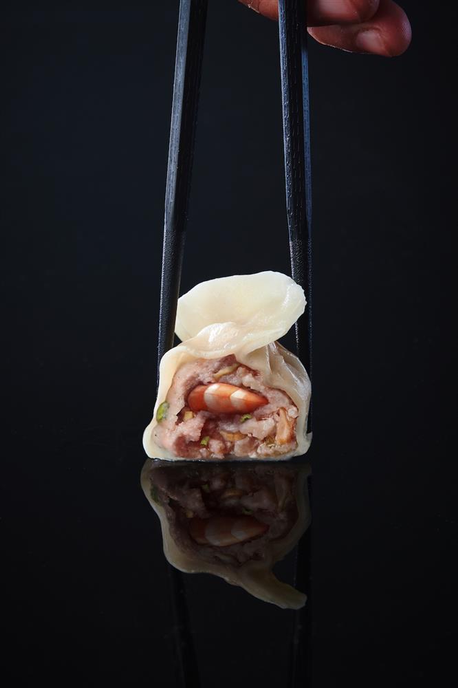 鮮蝦榨菜豬肉剖面 鮮蝦榨菜豬肉剖面