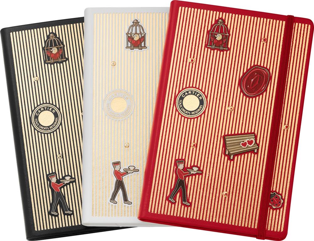 一套三件Diabolo de Cartier筆記本