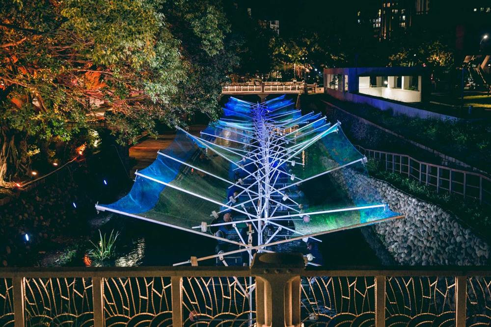 2021新竹光臨藝術節護城河燈區5