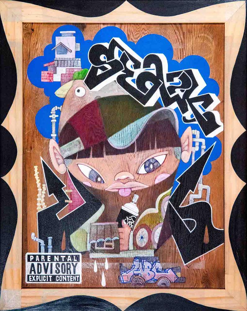 COLASA｜花果山 24.121 Huaguoshan 24.121｜2021｜複合媒材 Mixed Media｜73 x 88 x 18cm