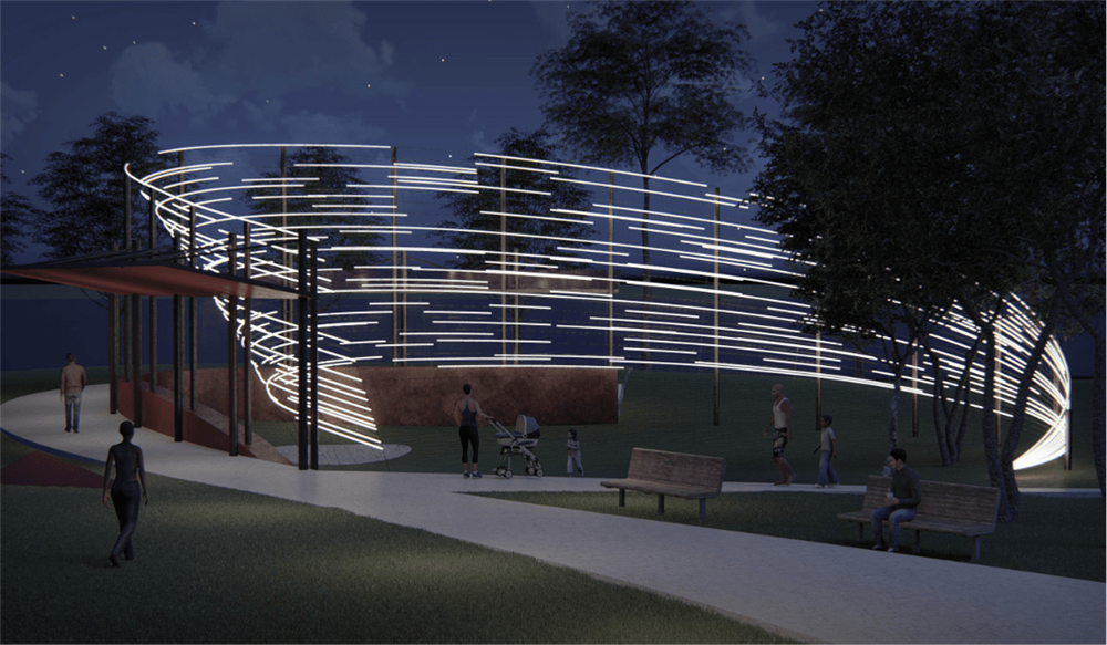 2021新竹光臨藝術節的原住民與新住民文化燈區