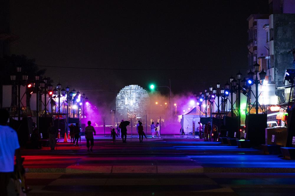 2021花蓮城市空間藝術節_「日出未來河」展區一景