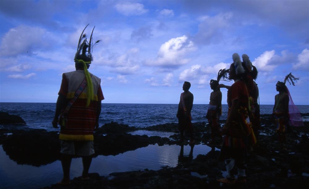 南濱日出舞台，原舞者