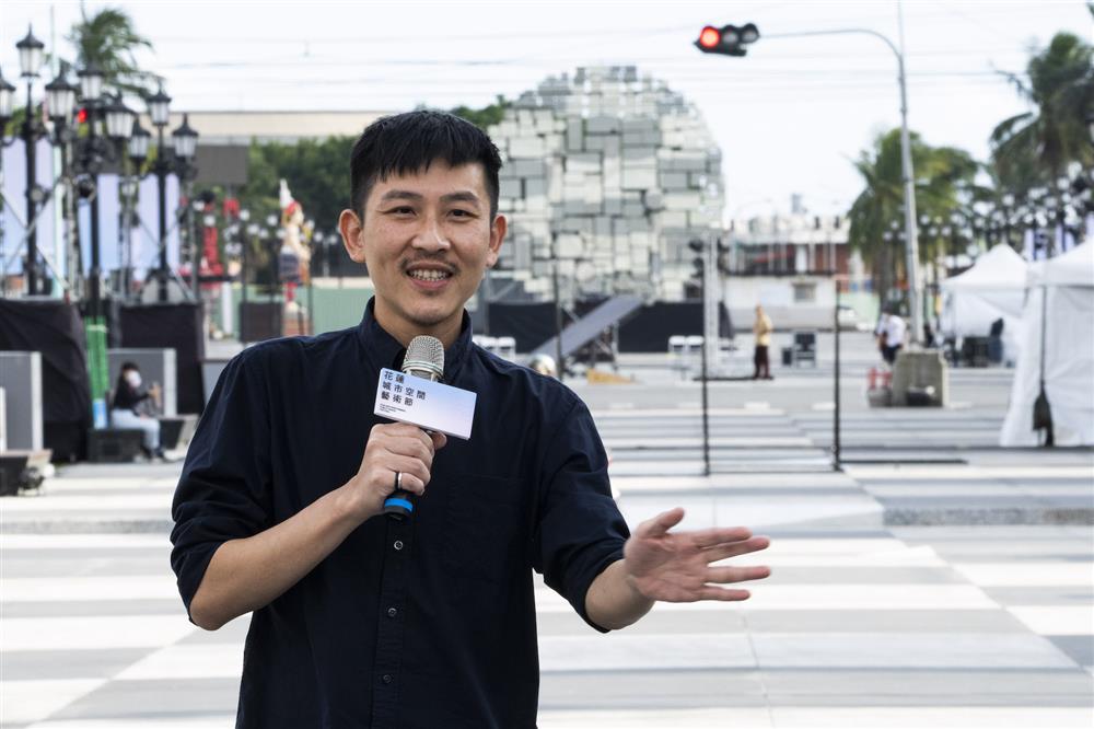 花蓮城市空間藝術節開幕記者會_總監林昆穎致詞