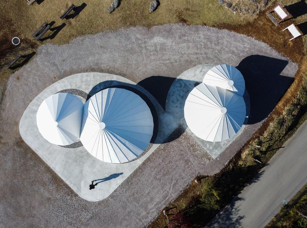 １隈研吾誓言之丘富士山涼亭