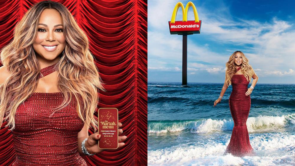 美國麥當勞推出瑪麗亞凱莉菜單1