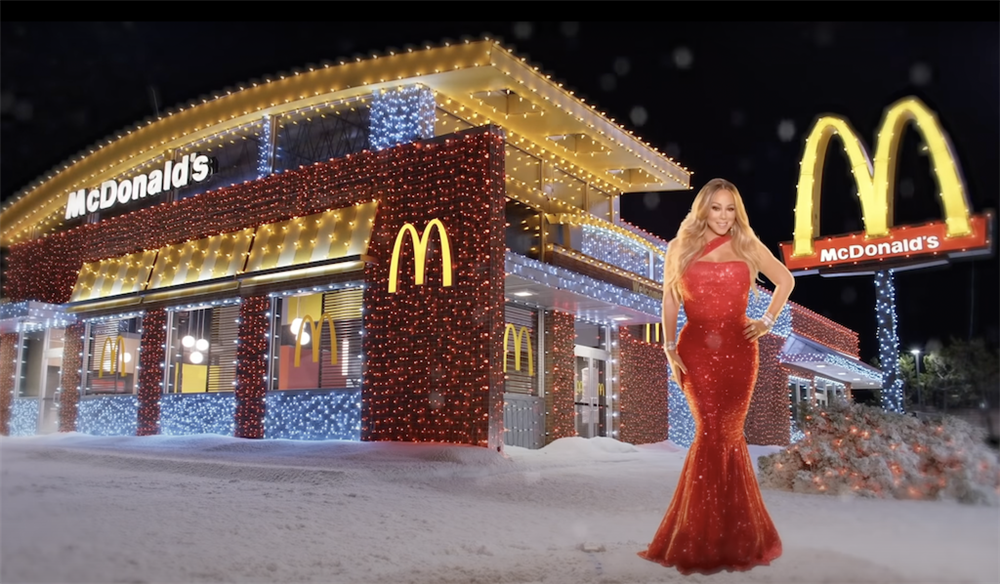 美國麥當勞推出瑪麗亞凱莉菜單0