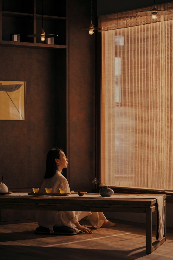 2021《留白計畫》一樓「茶想」榻榻米共飲區